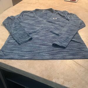 Under Armour V Neck Long Sleeve Tee